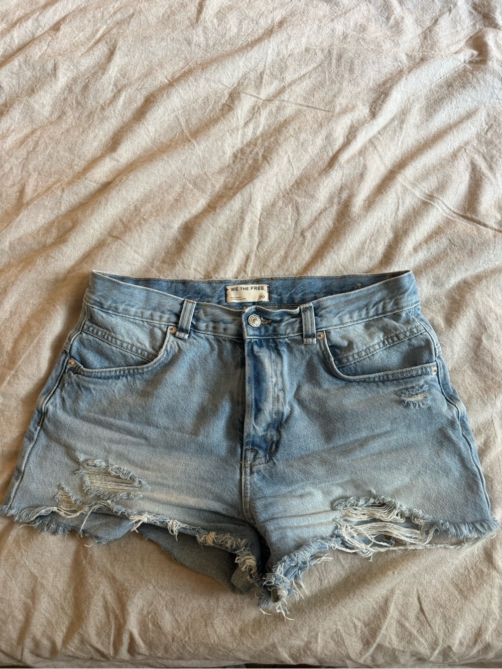 We the Free denim shorts